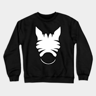 Simple Zebra Crewneck Sweatshirt